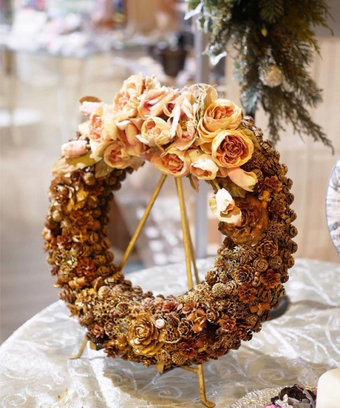 木の実とスパイスアートのクリスマス飾り＆お正月飾り展　Vol.12