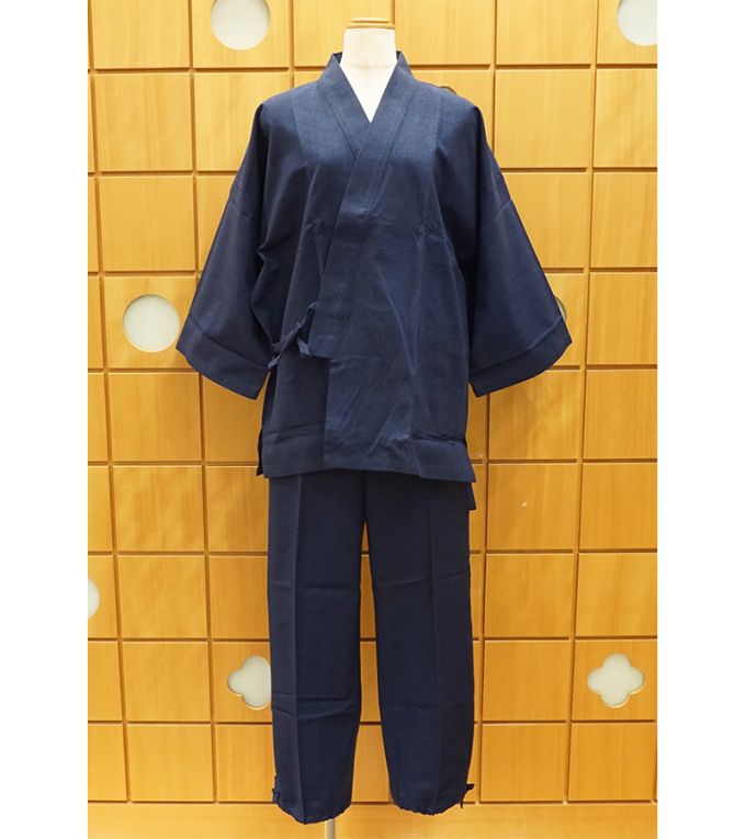 作務衣(さむえ) よろけ織り