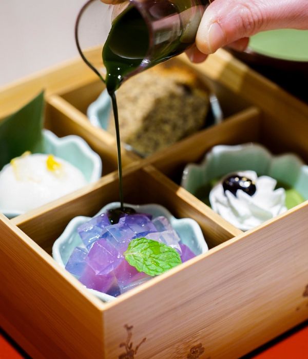 6月 梅雨の涼菓箱